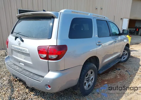 2018 Toyota Sequoia Sr5 z USA, uszkodzony, nr VIN 5TDBY5G18JS158615
